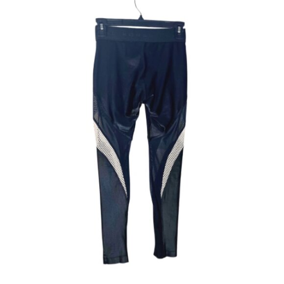 KORAL Black & White High Rise Mesh Panel Legging Size S - Picture 5 of 15